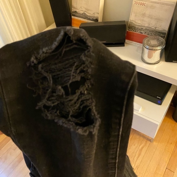 GAP jeans blue distressed true skinny fit jeans size 27R - Picture 3 of 6